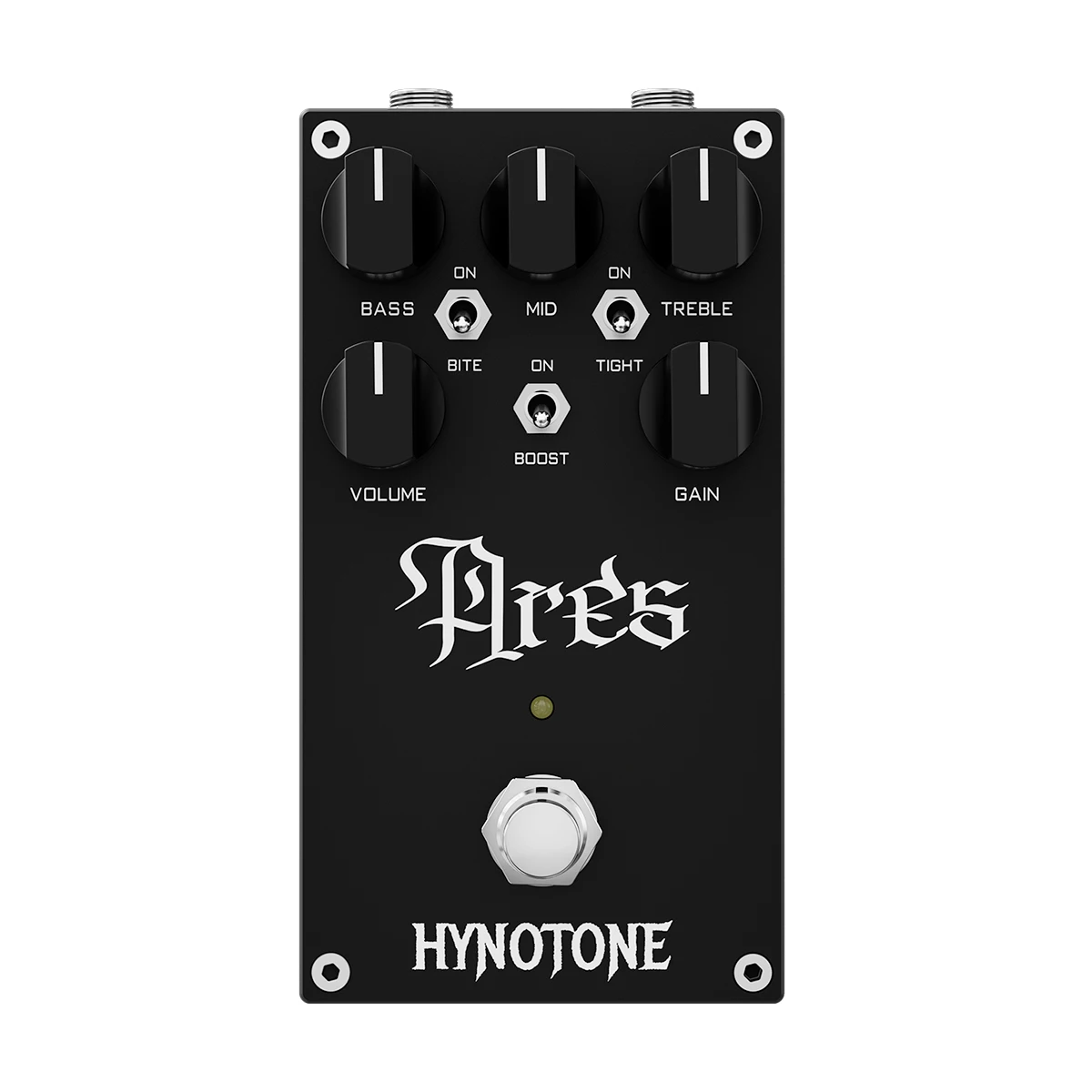 TOPPING ARES Distortion Preamp Pedal 5-Stage JFET Circuit 3-Band EQ Boost for Aggressive Tone Ideal for 7-String Guitars