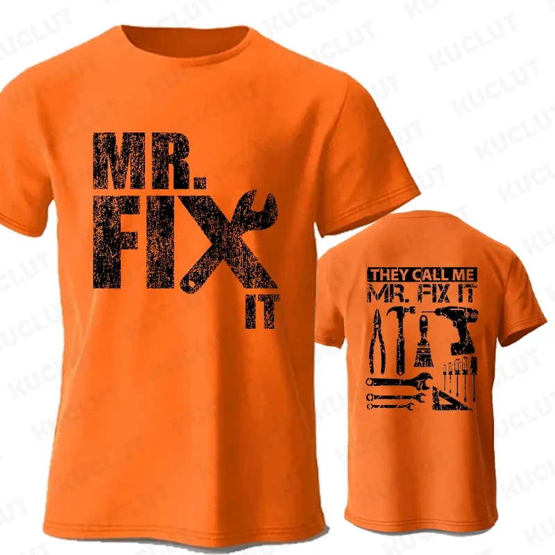 ask価格　Mr Fixit mr fixit tシャツ　90s 企業tシャツ 80年代 USA製 JIM BENTON mr.fix-it アートプリント Tシャツ