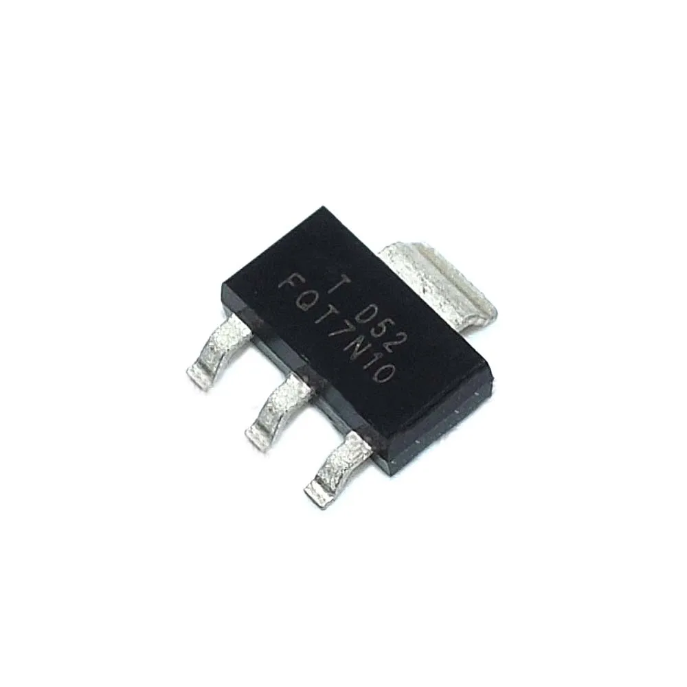 

100% Original New In stock FQT7N10L 7N10L SOT-223 100V 1.7A