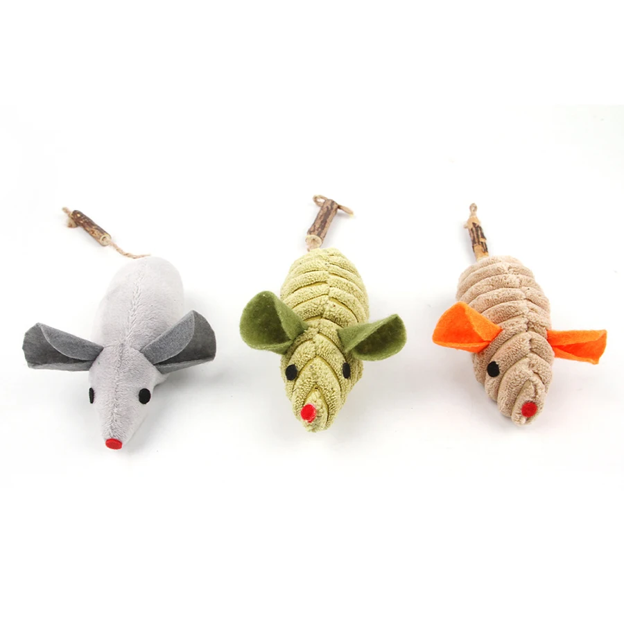 1pc pet plush mouse containing catnip for self entertainment and interactive relief of boredom pet