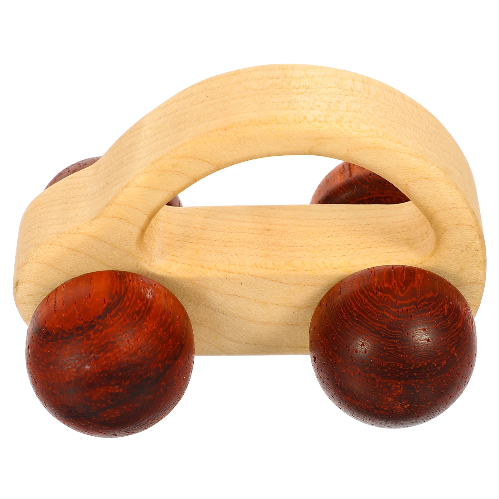 Toddler Hand Grip Car Toy Baby Wooden Car Toy Grasping Exercising Plaything