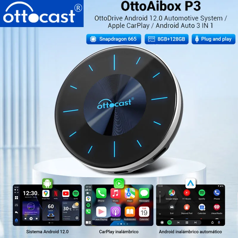 オットキャスト Ottocast PICASOU3 楽天市場】＼☆レビューでリモコン／ オットキャスト P3 【正規