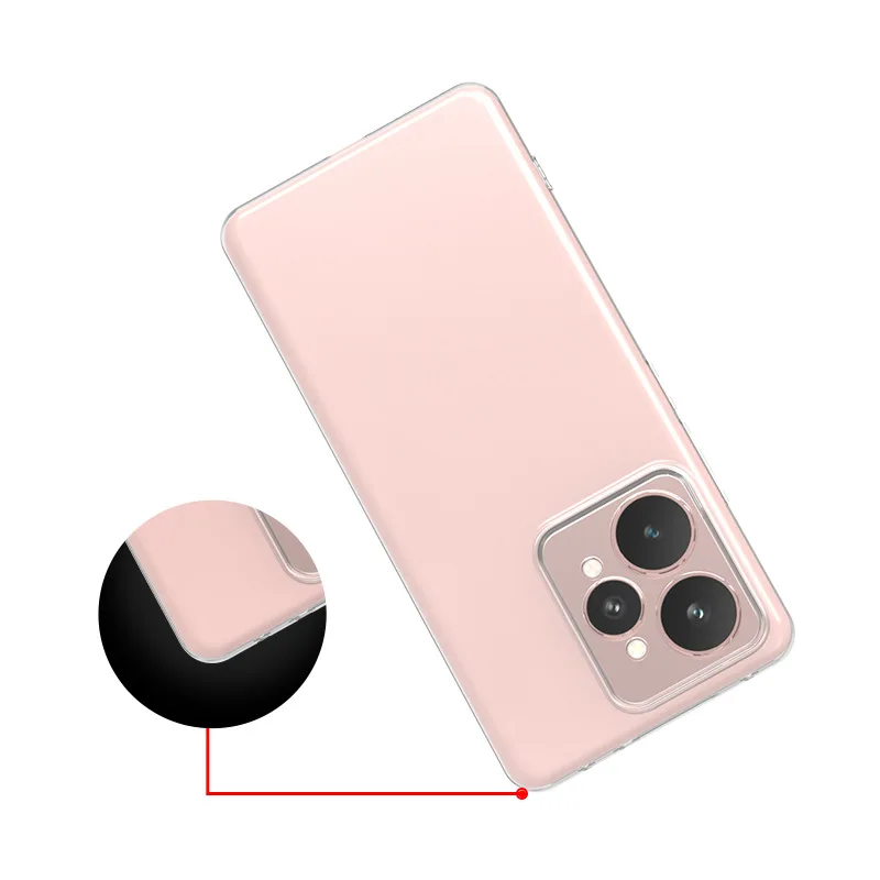 Ultra Slim Soft TPU Clear Transparent Phone Case - Perfect Fit Cover s Capa