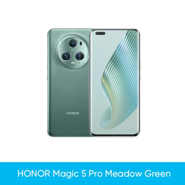 スマートフォン本体 HONOR Magic 5 Pro Meadow Green 512GB Honor Magic 5 Pro Dual-SIM 512GB ROM + 12GB RAM (Only GSM | No