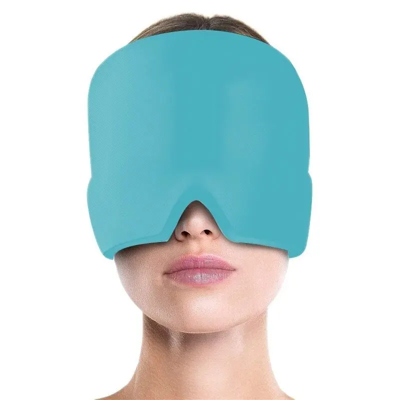 Ice Cap Relief Headgear Migraine Relief Gel Single Layer Headgear Stretchable Compress Hood