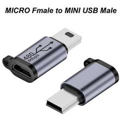 Universal USB Adapter for High - Speed 480Mbps Data Transfer (Micro to mini usb)