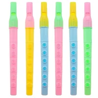20 Pcs Mini Fun Kids Party Favor Colorful Flute Musical Instrument Toys Birthday Gift Souvenir Piñata Boys Girls Carnival Prizes 1