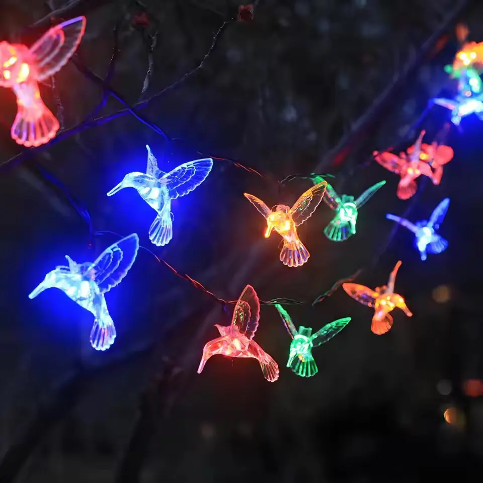 Catena Luminosa Esterno, 6.8M/22.3ft Catena Luci Esterno Giardino con 16+2 LED L