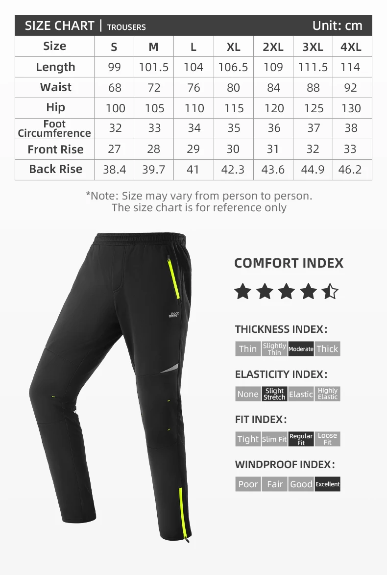 Completo ciclismo ROCKBROS uomo YPW056