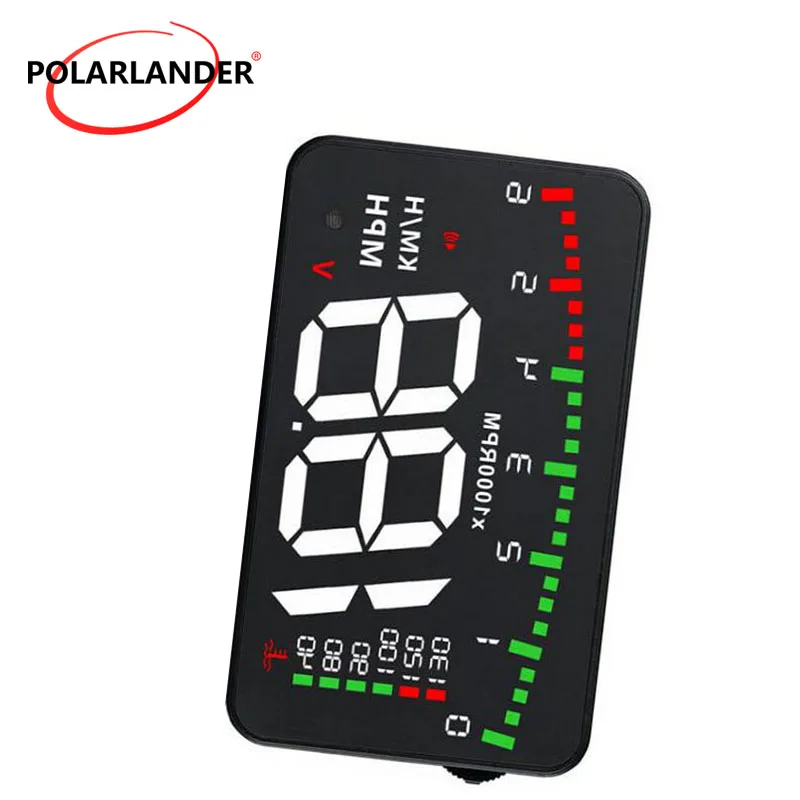 HUD ÷  OBD 2 Һ , GPS ,  ӵ A900, 3.5 ġ, äο