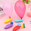 Balloon Powered Boat With 3 Balloons Boat Race Toy For Kids Bath Toys Funny Balloon Boat Racers Outdoor Pool Party Toys Gifts 4