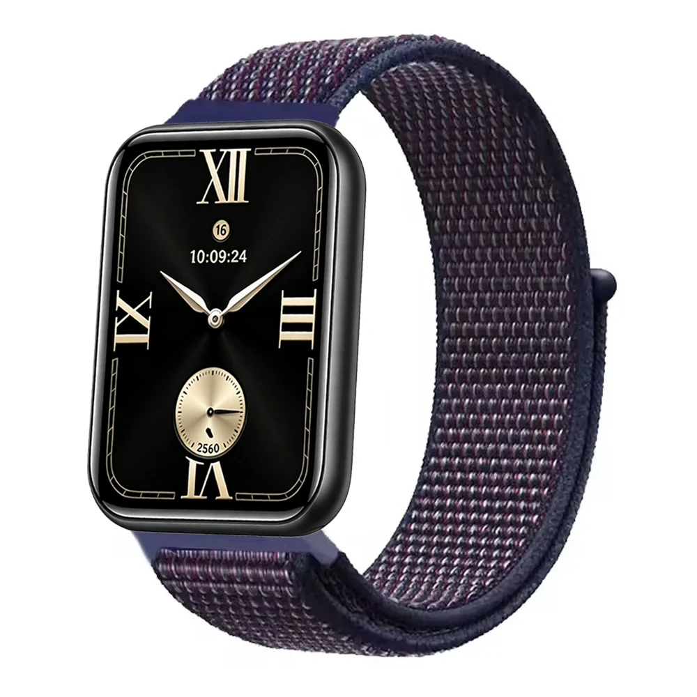 Fashionable and Durable Nylon Loop Strap - Comfortable Wristband for Smartwatches