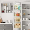 Multi-functional Fabric Hanging Bag for Behind the Door Multi-layer Storage Hanging Bag Miscellaneous Organizer Storage Hanging 6