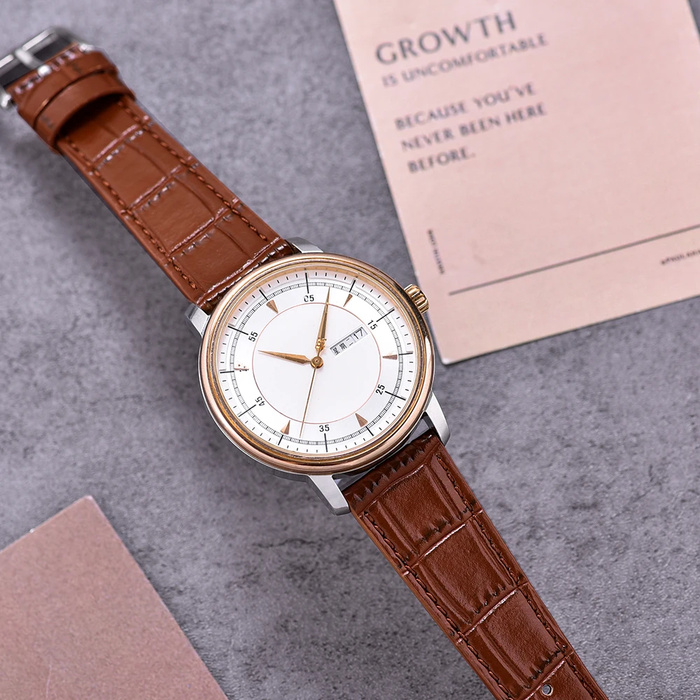 Premium Vintage Leather Watch Strap with Quick Release