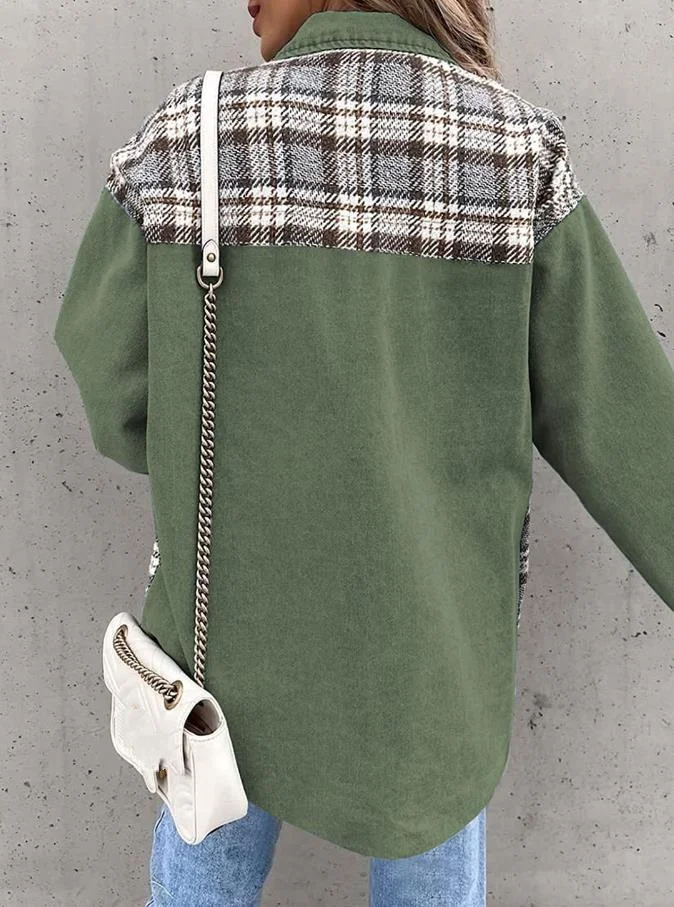 Рисунок 3 - Женское джинсовое пальто в клетку