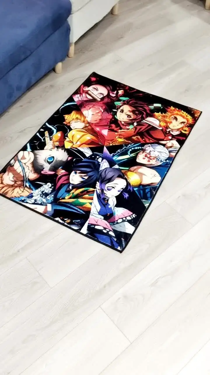 Аниме ковры на заказ ковер ручной работы для украшения дома рассекающий демонов