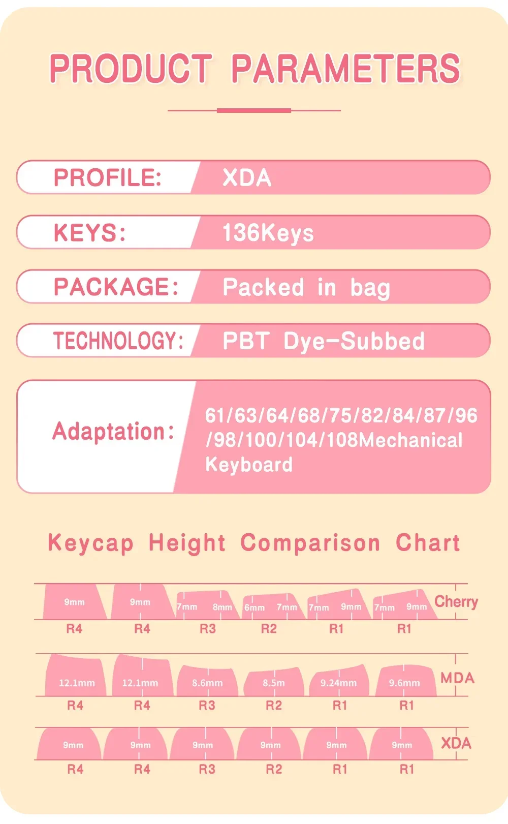 Francês, Alemão, Português, AZERTY, Perfil XDA