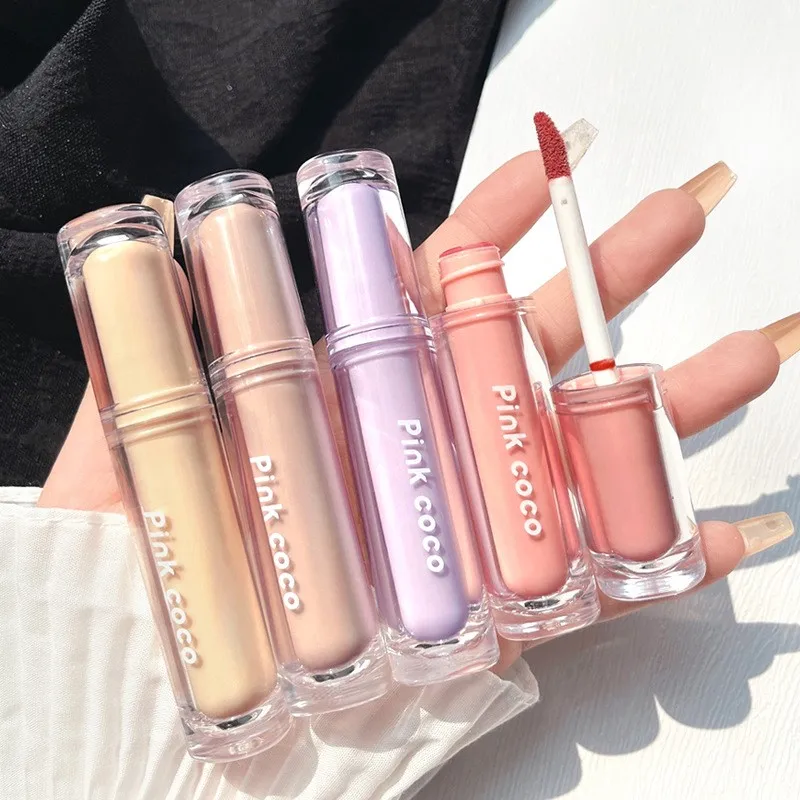 Pinkcoco Ice Permeable Water Gloss Mirror Lip Glaze Idratante E Idratante Rossetto Glass Jelly Lip Honey Lip Makeup