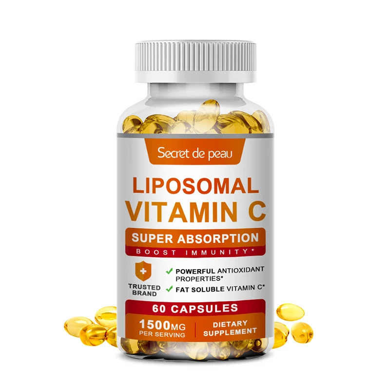 SDP Organic Vitamin C Capsules Supplements Antioxidant Support