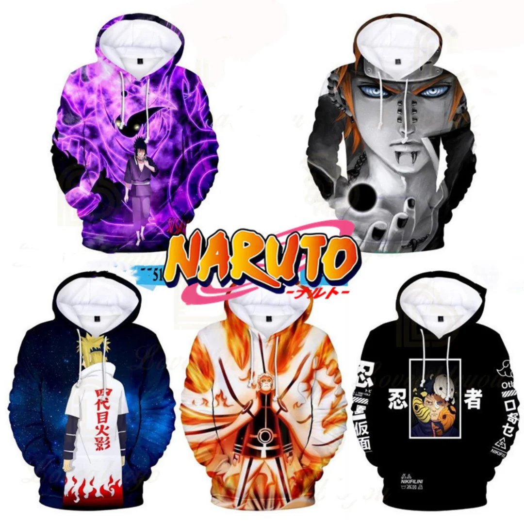 

Anime Naruto Hoodies 3D Printed Men Women Children Sweatshirts Boy Girl Kids Streetwear Unisex Pullover Cool Cosplay Top