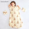 Sleeping Bag For Children 3-24Months Kids Sleepwear Sleeve Removable Winter Warm Thicker Anti-Kick Blanket Baby Sleepsack 3.5Tog 1