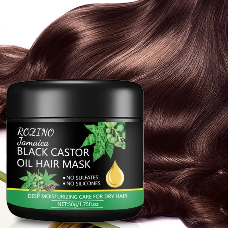 Jamaican Black Castor Oil Hair Mask Contains Black Castor Essence Fix Dense Hair Smooth Dry And Rough hair mask