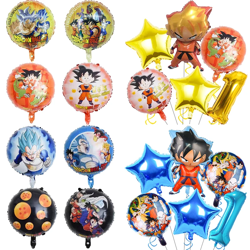

1set Cartoon Dragon Birthday Party Balloons set Son 32" Number Balloon Baby Shower Birthday Party Decorations Kids Toy Gift