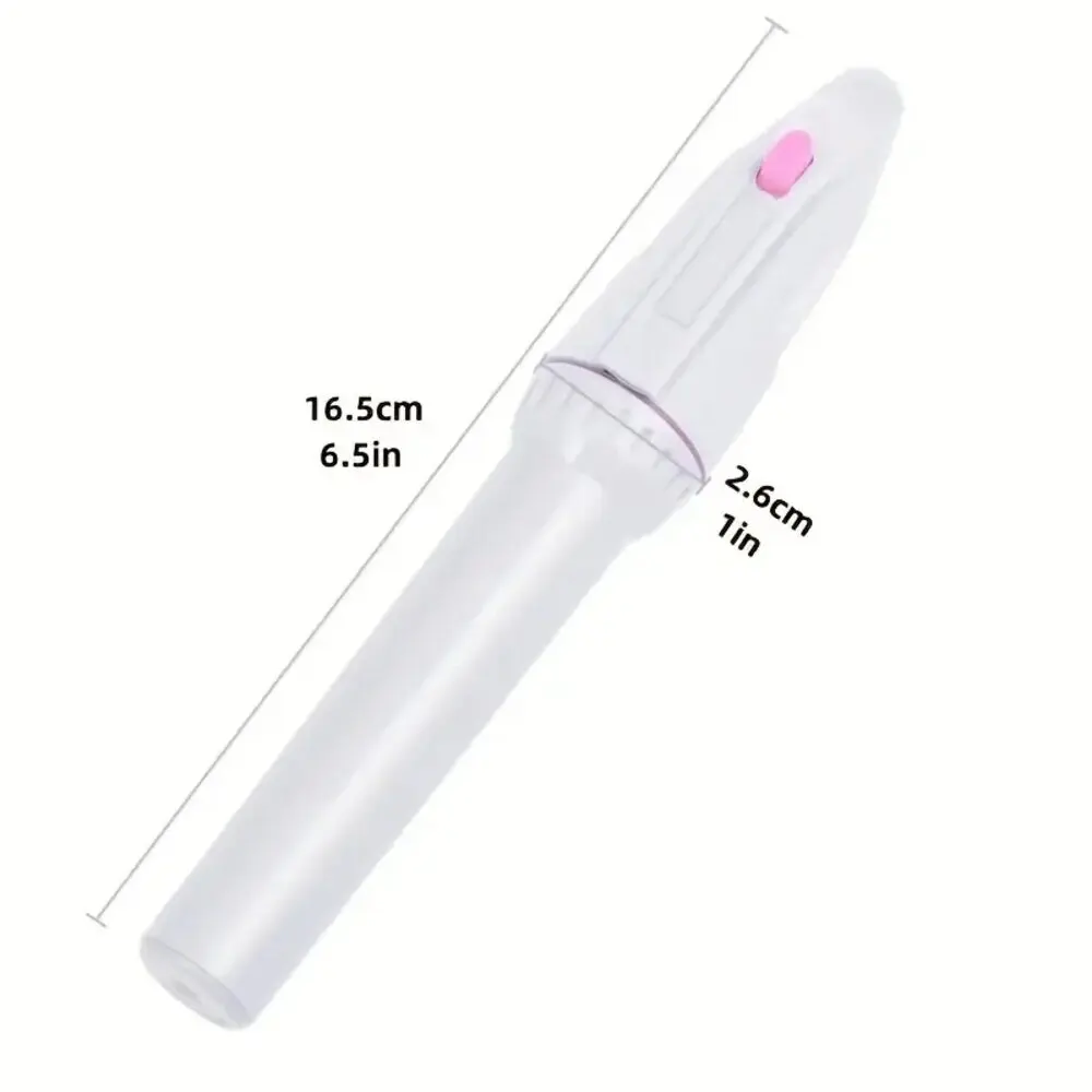 5in1 Electric Nail File Set Portable For Acrylic Nails Fake Nail Tips Cuticle Trimmer Nipper Cutter Cuticle Pusher Manicure Tool 6