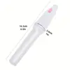 5in1 Electric Nail File Set Portable For Acrylic Nails Fake Nail Tips Cuticle Trimmer Nipper Cutter Cuticle Pusher Manicure Tool 6