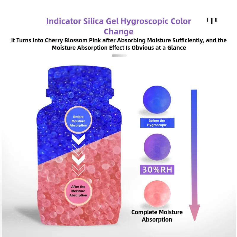 Waterproof Reusable Silica Gel Beads 500g Moisture Absorber Electronic Product Desiccant