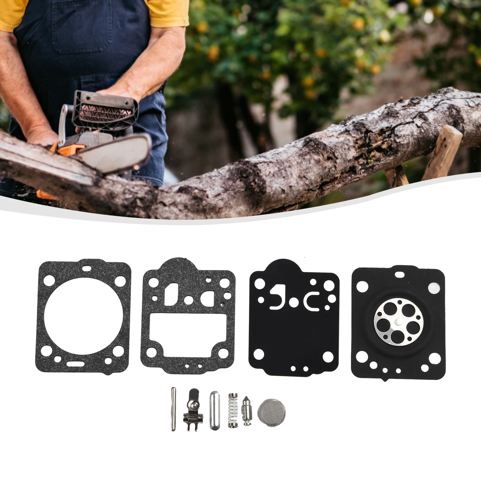 

Carburetor Repair Kit C1T-EL41A C1T-W33A C1T-W33B C1T-W33C C1T-W33 For-Husqvarna 435 435E For-Zama RB-149 Garden Power Tools