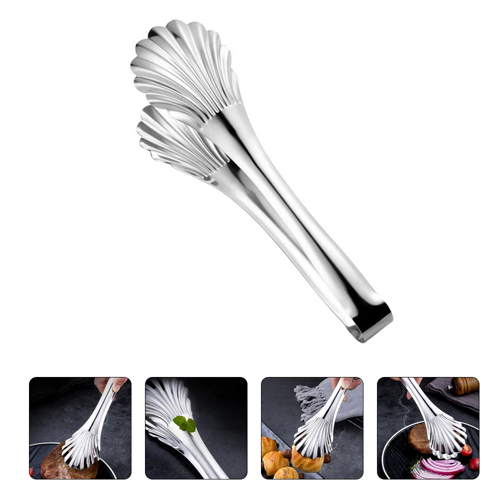 

Shellfish Clip Steak Clamp Toasters Buffet Tong Dessert Barbecue Korean Food Tongs Kitchenware Cooking Clips Bread