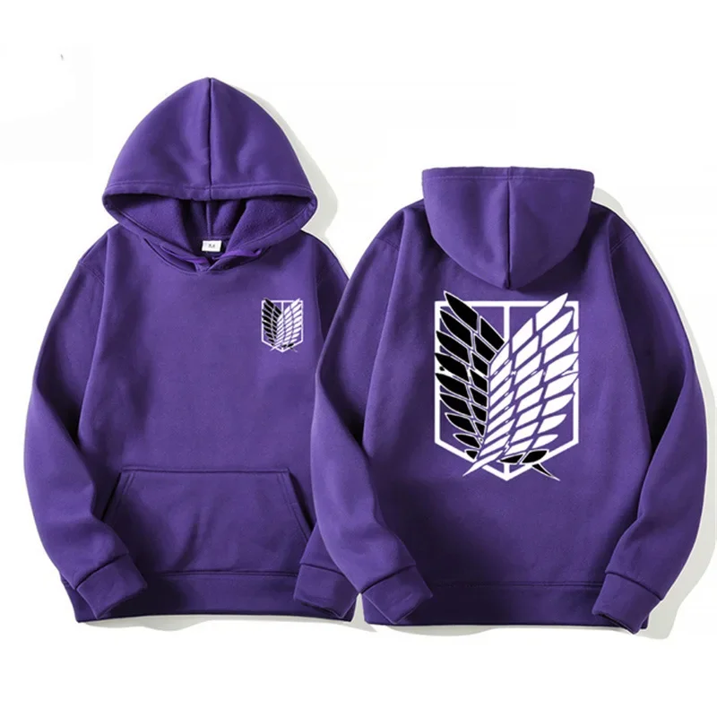 Men and Women Levi Ackerman Hooded Hooded Sweatshir Anime Hooded Hip Hop Sports Plus Size Sw 6