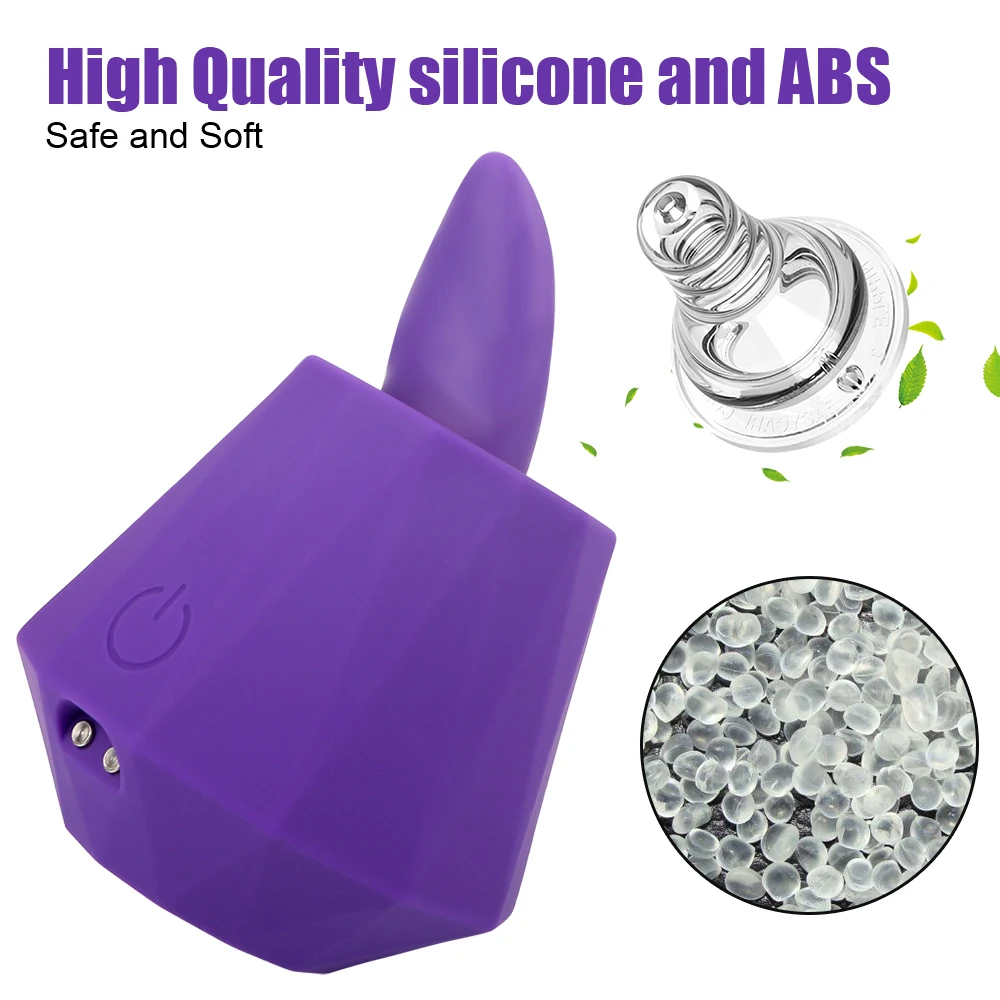 Vibrator Mit Zungenstimulation Für Damen Klitoris Nippel Massage_voghion.com