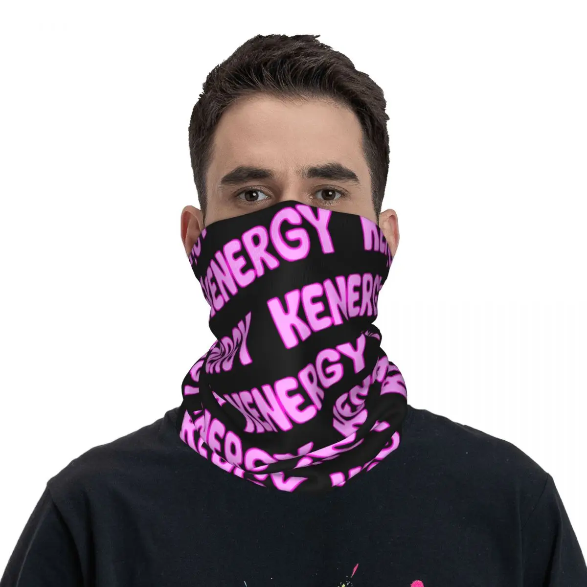 

Adult Kenergy Kenough Bandana Stuff Neck Gaiter Printed 2023 New Film Movie Mask Scarf Warm Headwear For Running Suit All Season