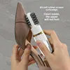 Add liquid shoe brushes, press on both sides to drain the liquid, household, travel. 3