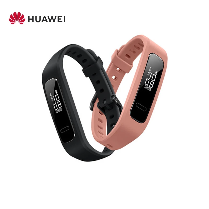 100%Original Product Huawei Band 4e Wristband Smart Bracelet Sport Band 50m Waterproof Fitness Tracker Message Call Notification