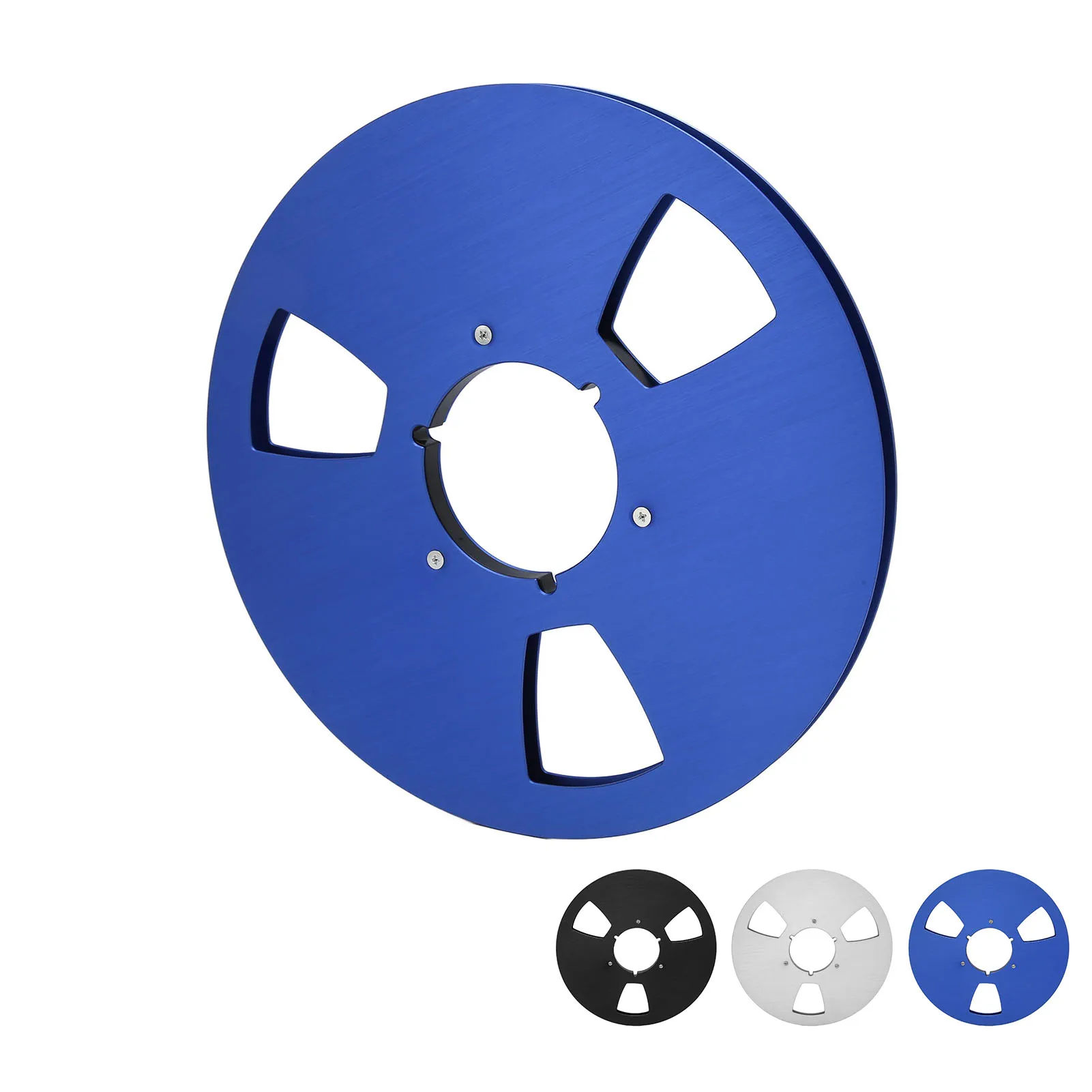Sound Tape Empty Reel 3 Hole Professional 1/4 10.5 Inch Empty Takeup Reel High Strength for To Tape Player for Pioneer
