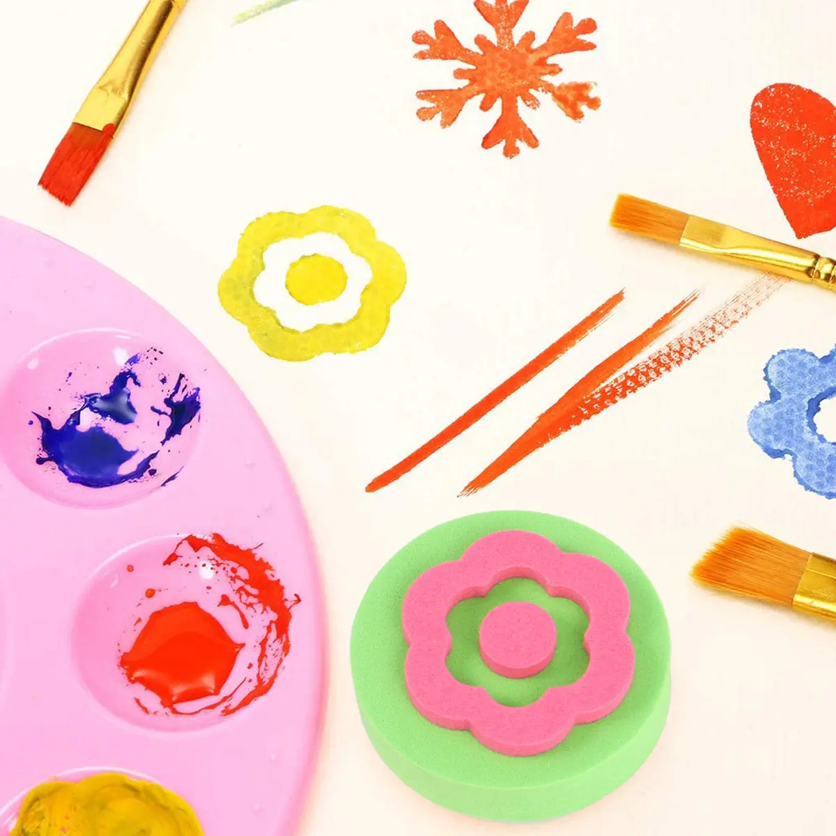 12Pcs 그림 낙서 스탬프 라운드 미니 스탬퍼 크리 에이 티브 밝은 패턴 어린이 교실 공예 스크랩북 생일 파티