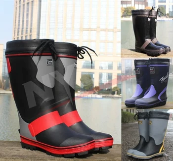 Fishing Rain Boots Steel Nail Bottom 1