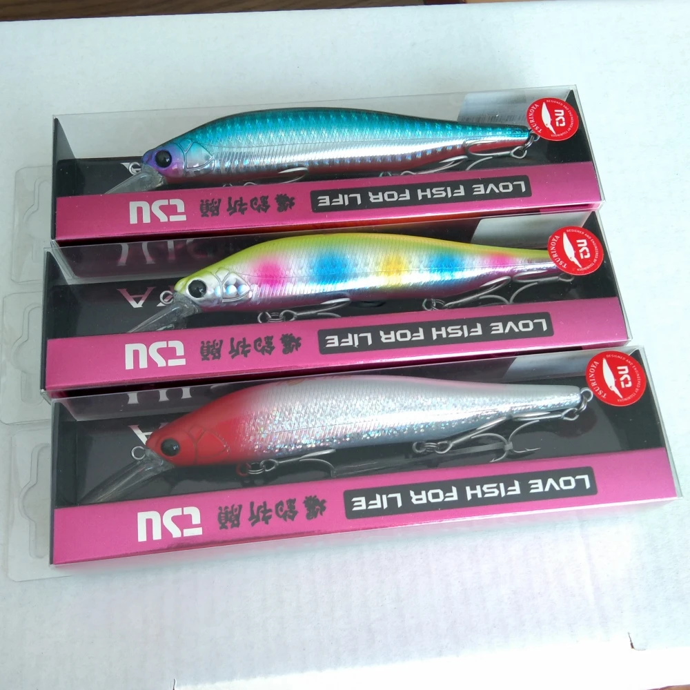 

3pcs 115S NYX SinKing Minnow Jerkbait 18.5g 115mm Saltwater Tungsten Weight System Artificial Professional Fishing Lure