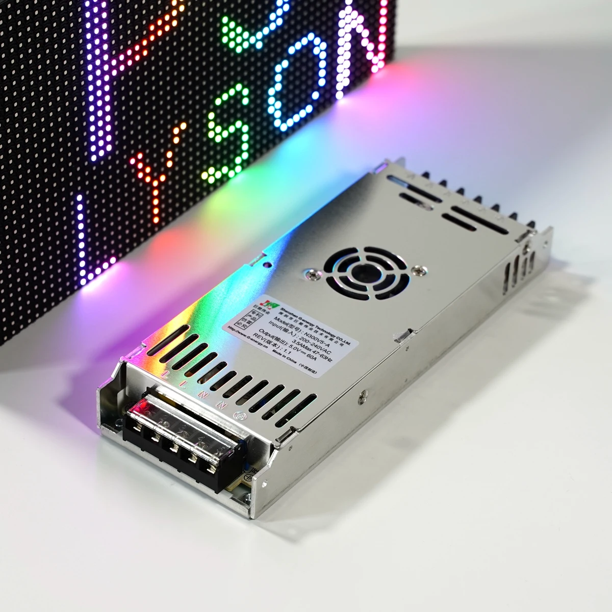 LED Display Power Supply G-energy N300V5-A 5V 60A 300W, led display power supply