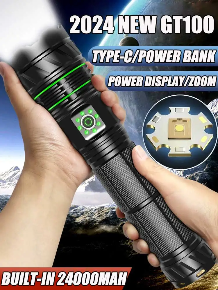 newest-10000w-24000mah-rechargeable-flashlight-powerful-torch-110000000lm-high-power-10000mah-led-flashlight-with-power-bank