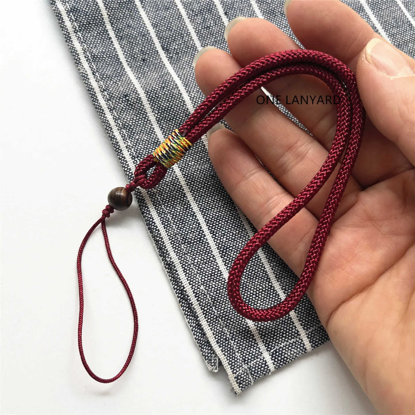 Exquisite Beaded Wrist Strap & Key Chain Lanyard