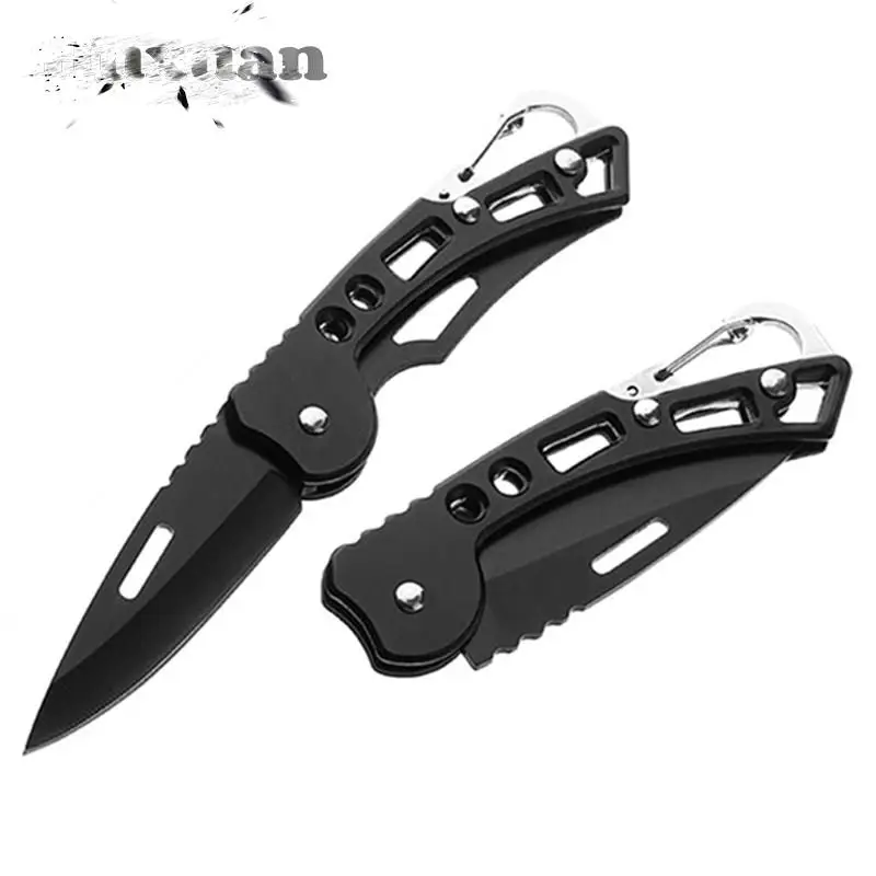 PortableStainlessSteelPocketknivesFoldingPocketKnifeForMenOutdoorCampingSurvival
