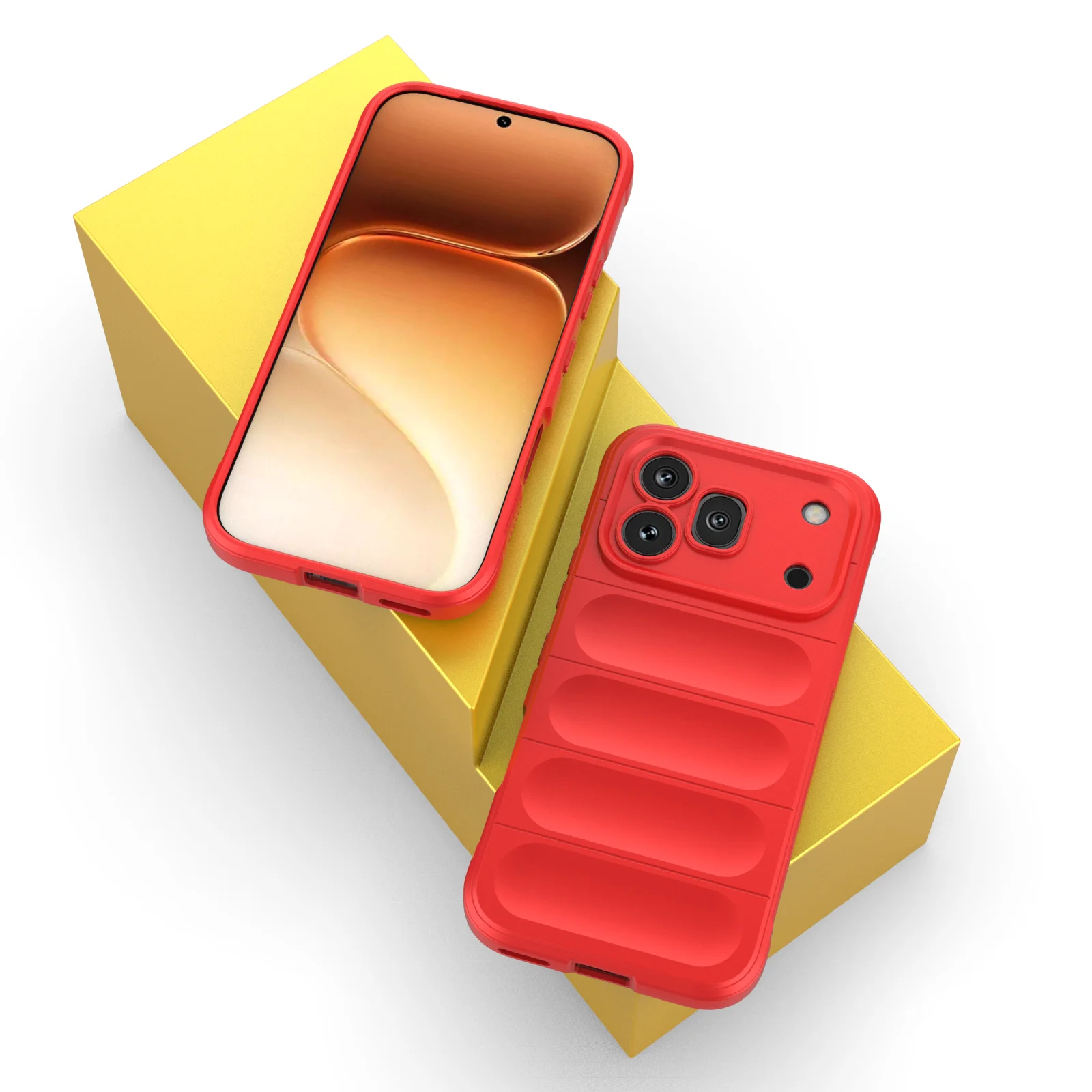 Shockproof Silky Smooth Matte Soft TPU Silicone Phone Case - Slim Protective Cover