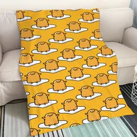 Cute Throw Blanket for Sofa Luxury Gudetama Fluffy Soft Blankets & Throw Kid's Blanket King Size Microfiber Bedding Cobija Knee 1