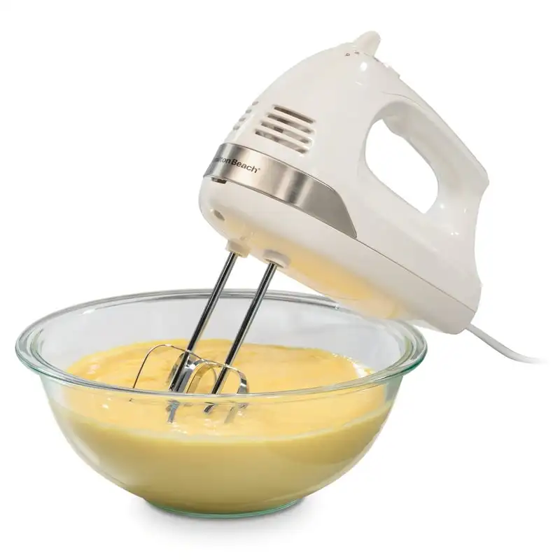 

Speed Hand Mixer with Beaters, White, 62636