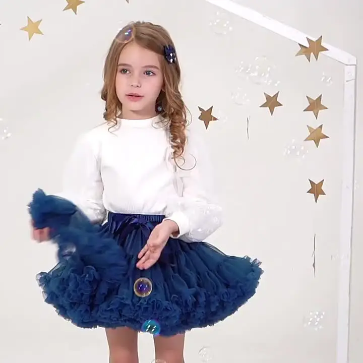 Jupe Tulle Ballet Enfant Fille – Tutu Moelleux, élastique, Pour Fête, Danse, Déguisement | Jupe Princesse 2 à 10 Ans, Cadeau Anniversaire - 5