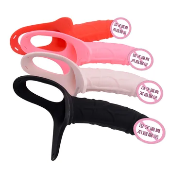 Strap-on Hollow Dildo Pants Penis Sleeve Enlarger Extender Strapon Harness for Men Strap on Realistic Belt Sex Toys for Gay 6